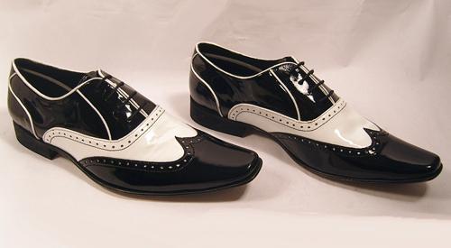 'Aijaz' - Retro Mod Spatz Shoes by PAOLO VANDINI